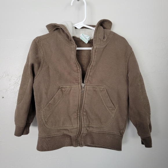 Circo Toddler 2T Brown Jacket Full Zip Hooded Long Sleeve Girls Boys Unisex - Picture 1 of 3